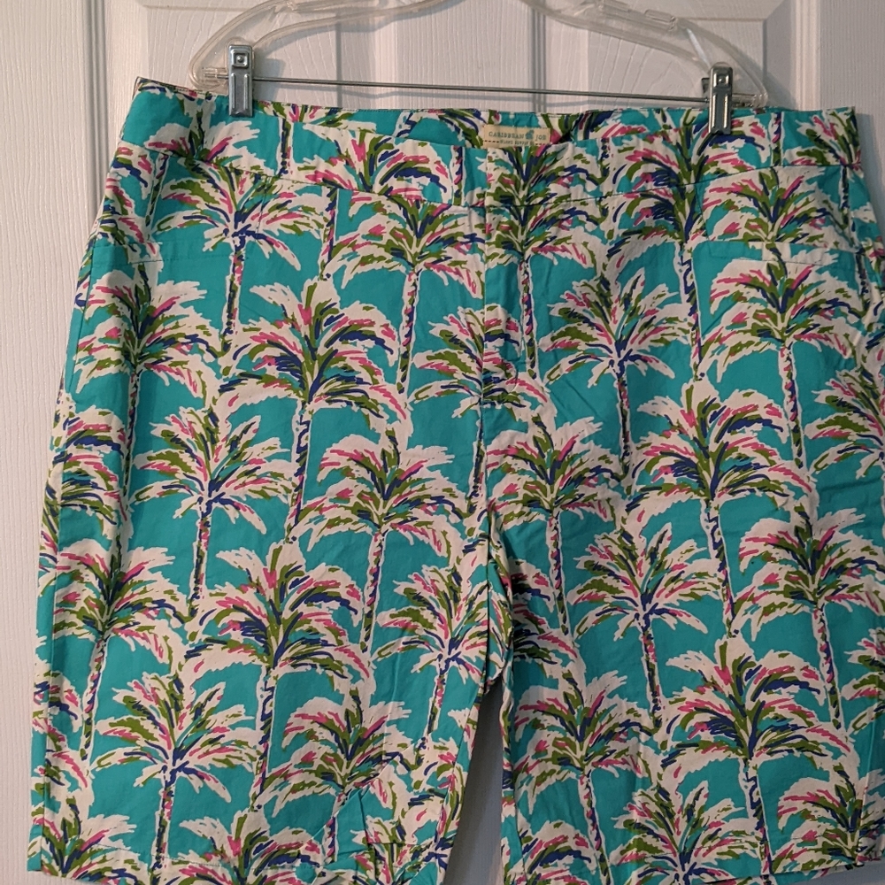 Caribbean Joe Palm Tree Shorts